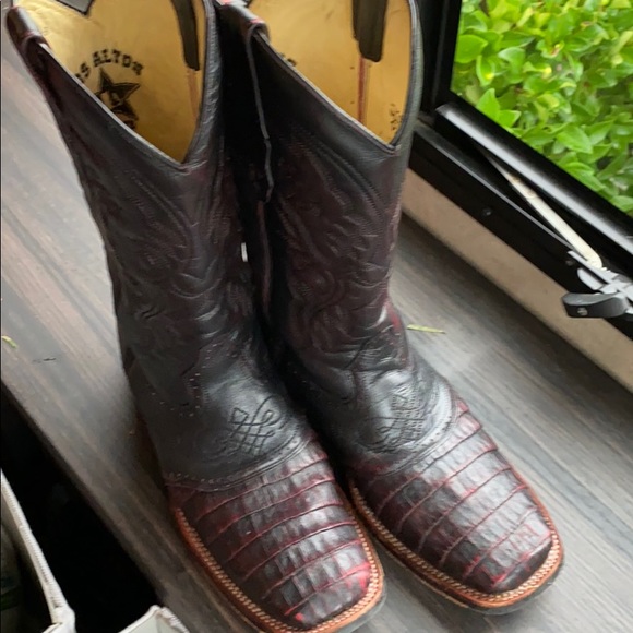 Los Altos men’s crocodile boots size 11 - Picture 7 of 10